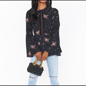 Show Me Your Mumu Lafayette Top Dancing Floral